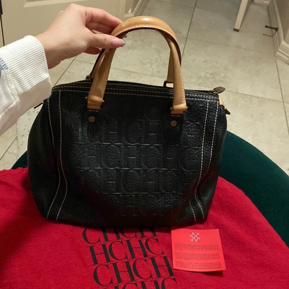 Black Carolina Herrera bag